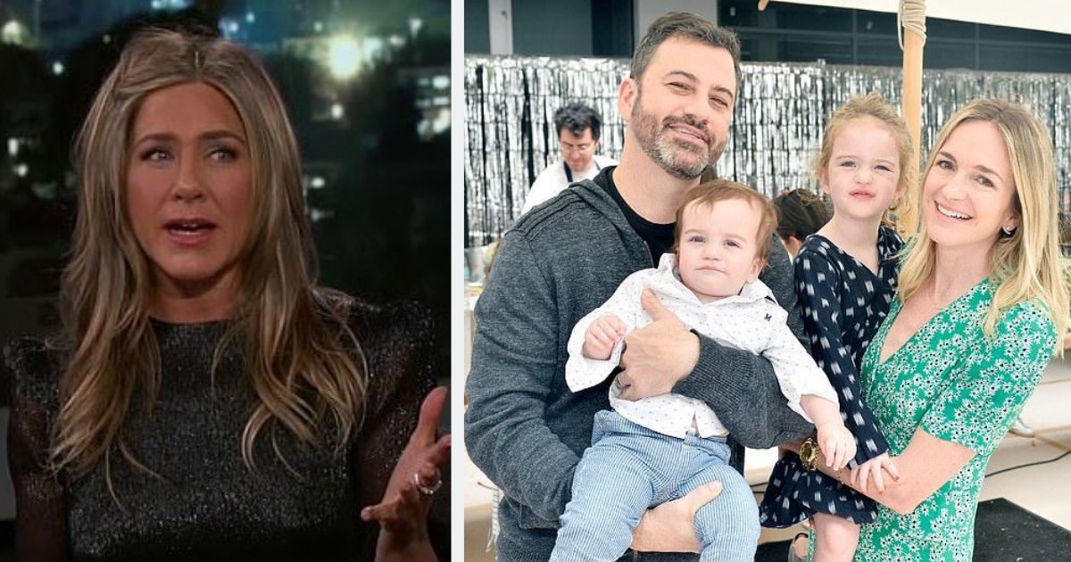 untitled design 70.png?resize=1200,630 - Jennifer Aniston Discloses Jimmy Kimmel’s Daughter “Took a S**t” Next to her Beautiful Pool
