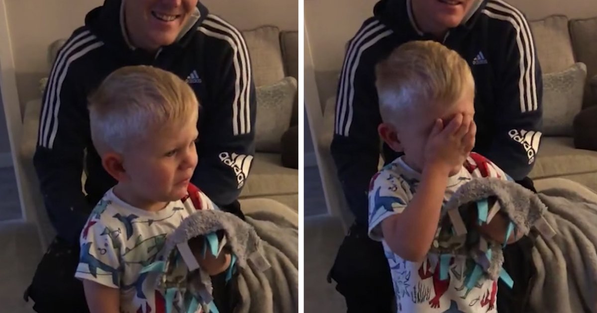 y4 9.png?resize=412,232 - Toddler Broke Down In Tears As Parents Gave Him A Mountain Of Gifts On His Birthday