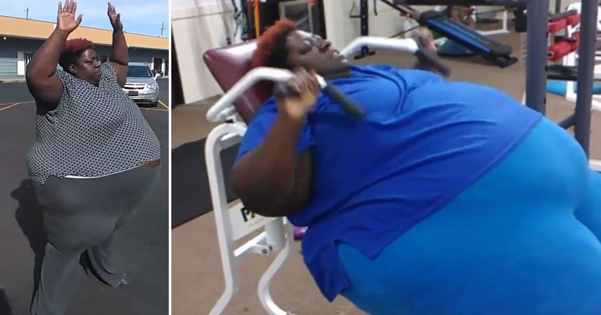 600 pound mother lose weight.jpg?resize=1200,630 - 600-Pound Mother Working Hard To Shed Pounds For Her Daughter - 'I Can't See Anyone Else Raising Her'