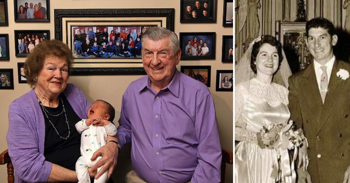 baby2.png?resize=1200,630 - Couple Married For Six Decades Is Making Headlines After Celebrating 100th Grandchild
