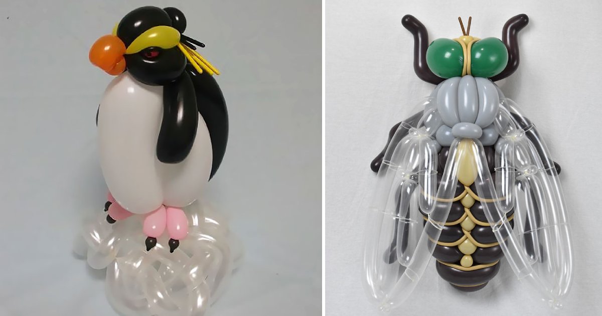 balloon art.png?resize=1200,630 - Plus de 25 animaux en ballon extraordinaires fabriqués par l'artiste japonais Masayoshi Matsumoto