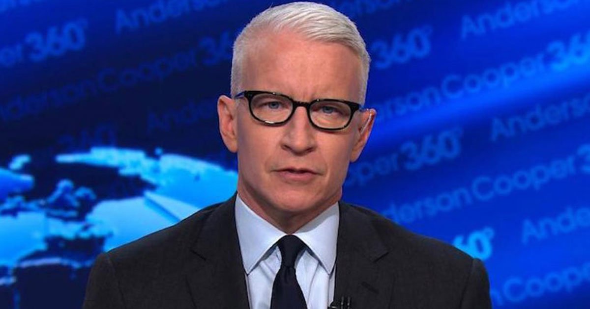 cnn anderson cooper.jpg?resize=412,232 - Drunk Anderson Cooper Said On Air That His Mother Had A 'One Night Date' With Marlon Brando