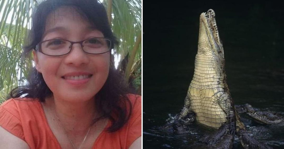 crocs2.png?resize=1200,630 - Une femme de 44 ans a été mutilée à mort par un crocodile géant dans son enclos