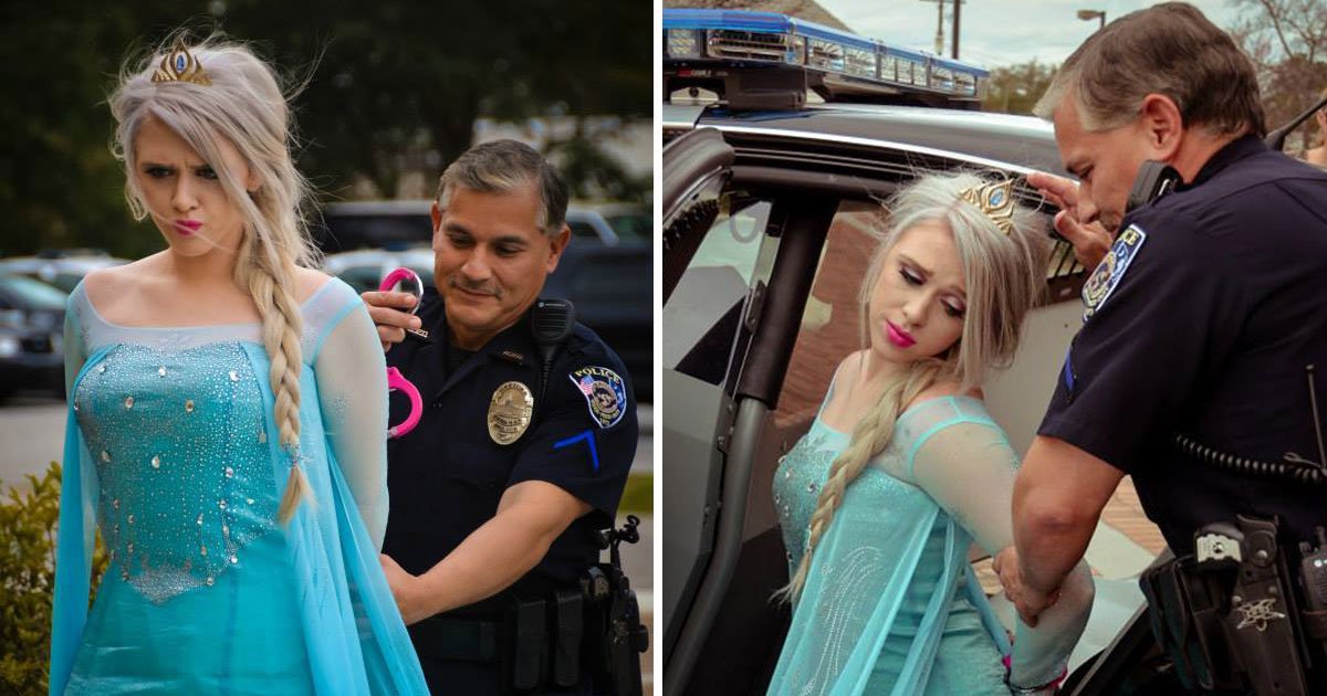 elsa arrested 1.jpg?resize=1200,630 - La police a arrêté Elsa de la Reine des neiges