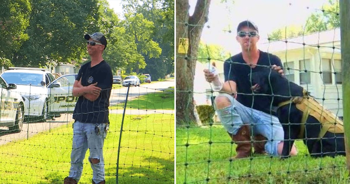 fence5.png?resize=1200,630 - Parents Outraged After Man Installs Electric Fence To Keep Children Off His Lawn