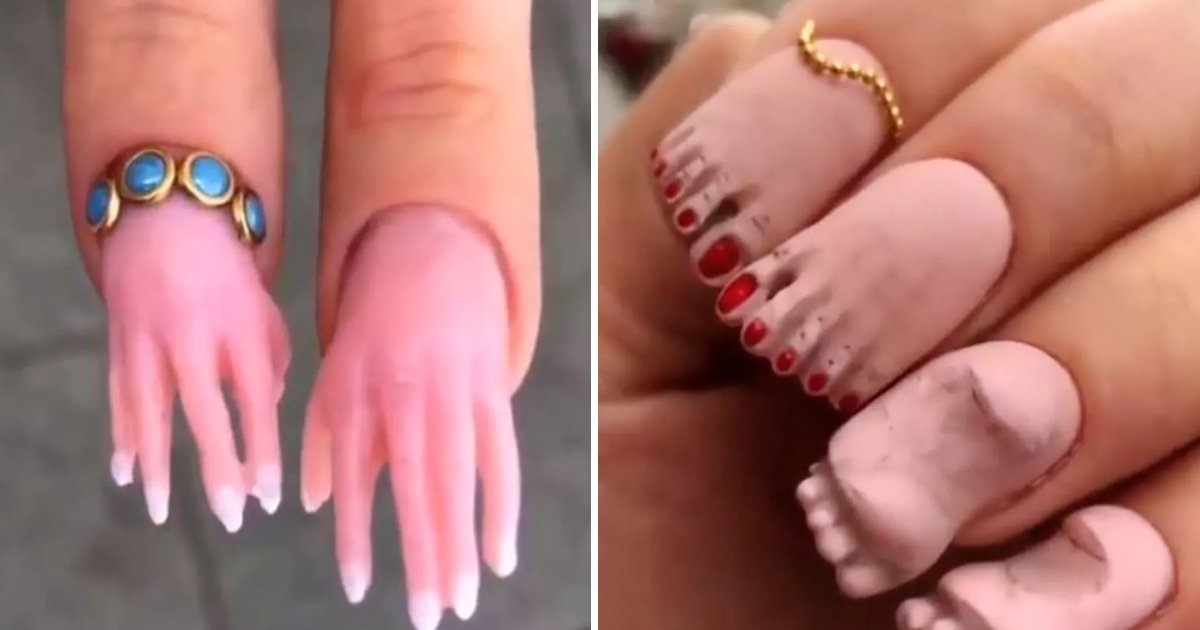 nnn.jpg?resize=412,275 - Ces faux-ongles de mains et de pieds deviennent virales sur Internet et vous donneront des cauchemars