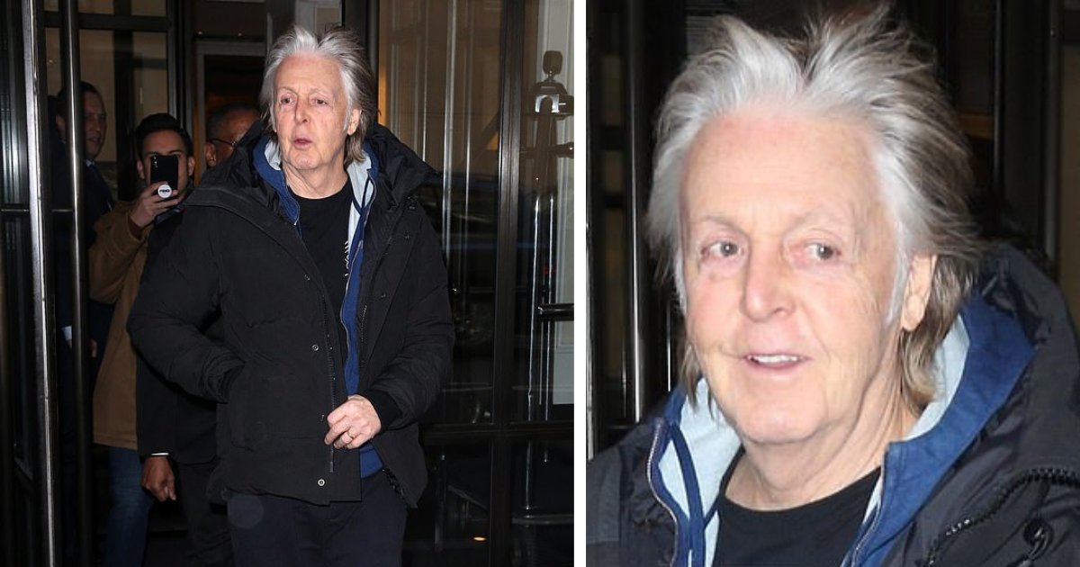 Sir Paul McCartney Spotted In New York City Flaunting His New Silver