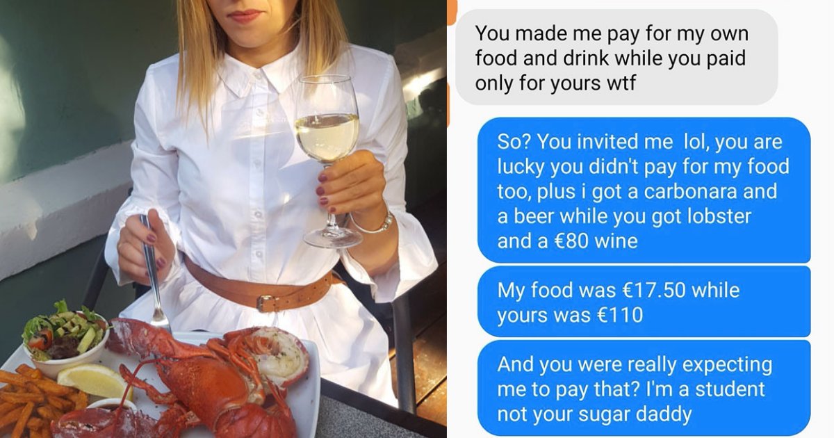 s4 3.png?resize=412,232 - Girl Outraged After Man Told Her To Pay For Her Meal At High-End Restaurant On Their First Date