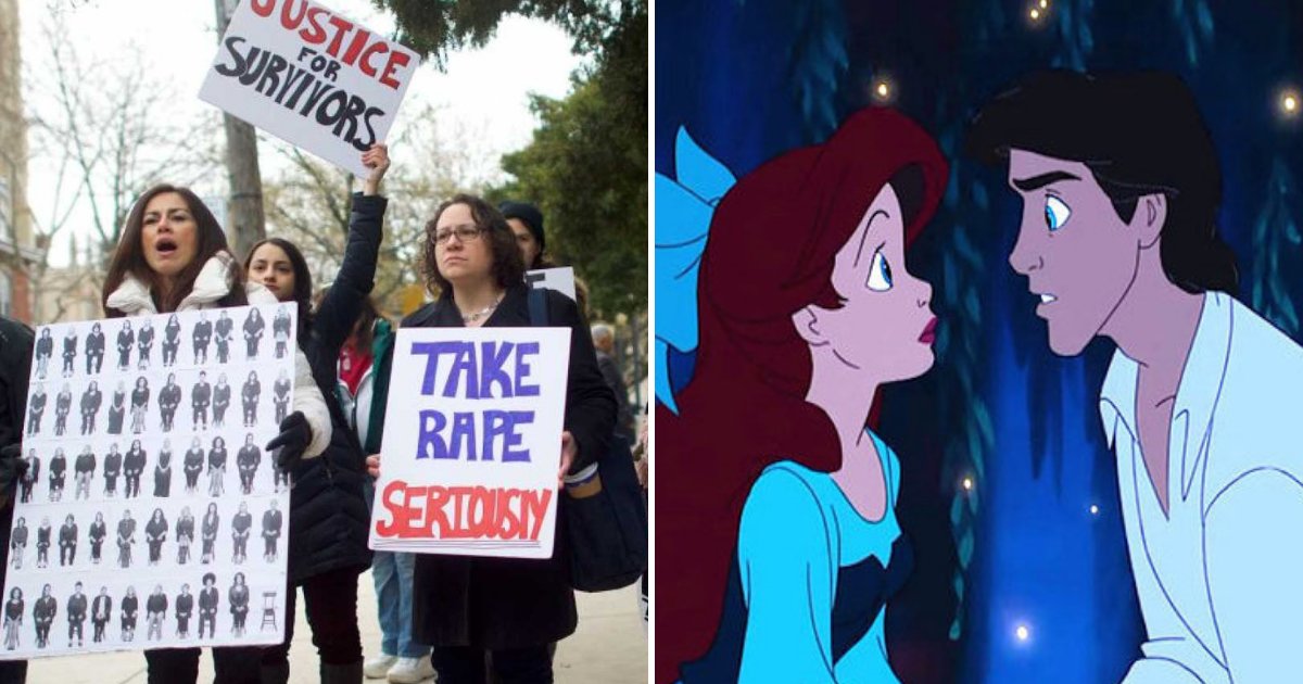 untitled design 58.png?resize=412,232 - Feminists Claim That ‘Kiss the Girl’ From Disney's The Little Mermaid Encourages Lack Of Consent