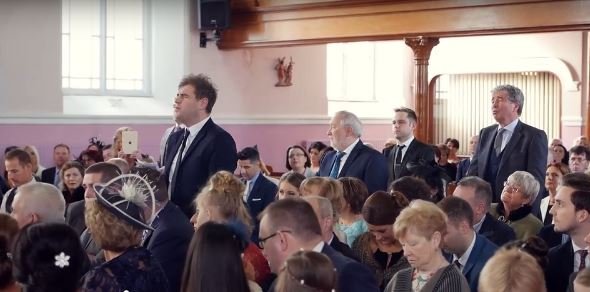 behind that left the bride in tears