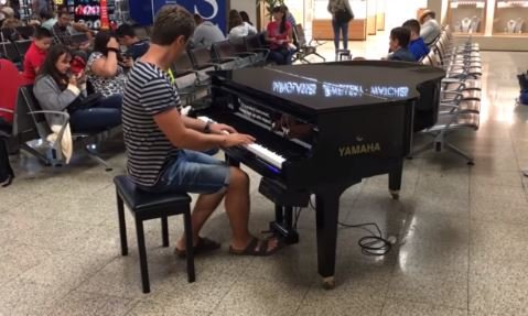 played piano and surprised people