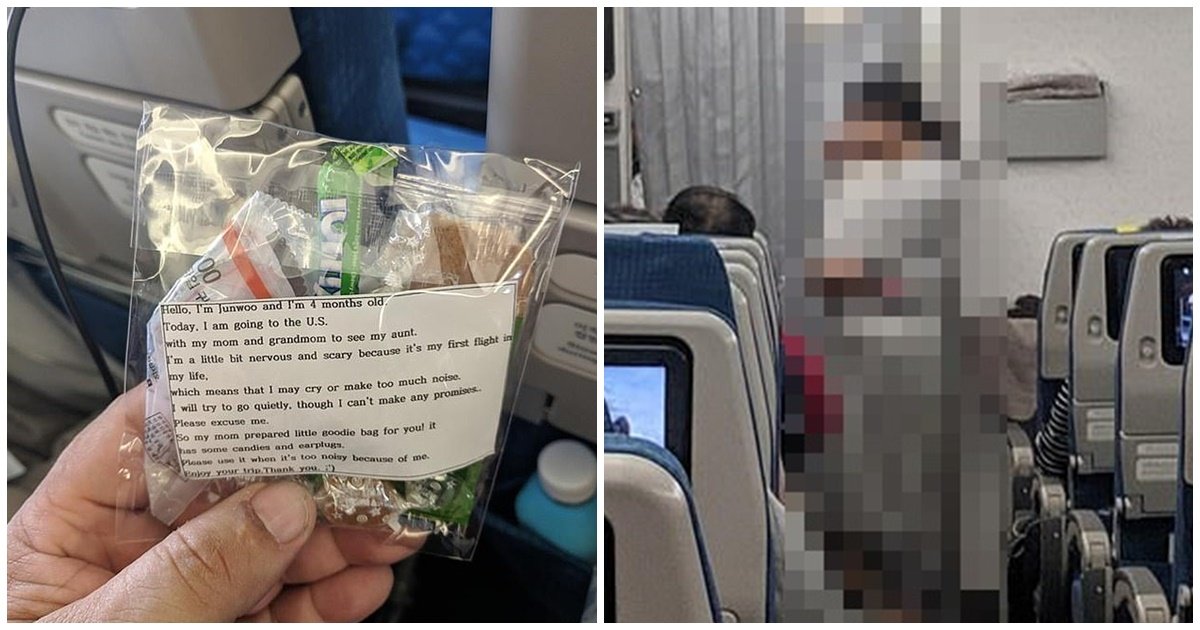 1112.jpg?resize=412,232 - 비행기에 타고 있던 200명 전원에게 사탕과 귀마개 돌린 한국 여성 승객
