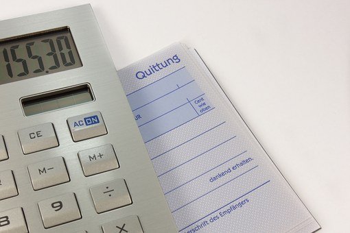 Calculator, Pay, Receipt, Invoices, Debt