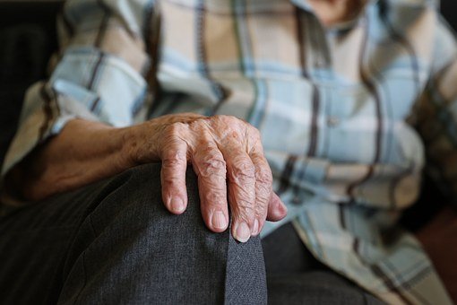 손, 104년, 연금 수령 자, 나이, 올드 레이디, 할머니, 노인