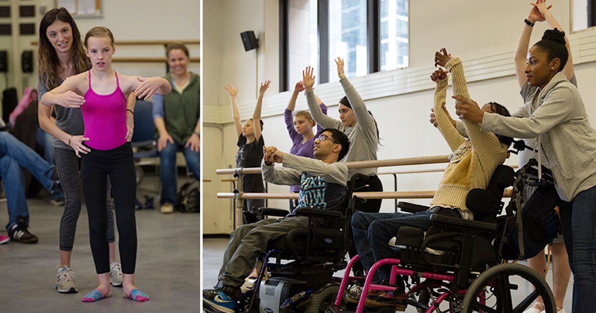 ballet for disabled children.jpg?resize=412,232 - Les ateliers du ballet de New York City pour les enfants handicapés améliorent leur estime de soi