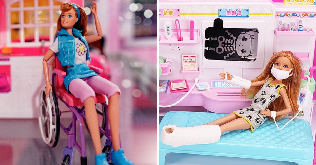 barbies.png?resize=412,232 - Barbie présente de nouvelles poupées avec membres prothétiques et un fauteuil roulant