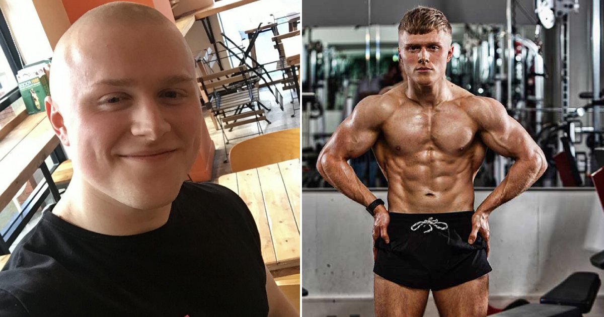 body transformation.png?resize=412,275 - Man With Brain Tumor Completely Transform His Body In Just 12-Weeks
