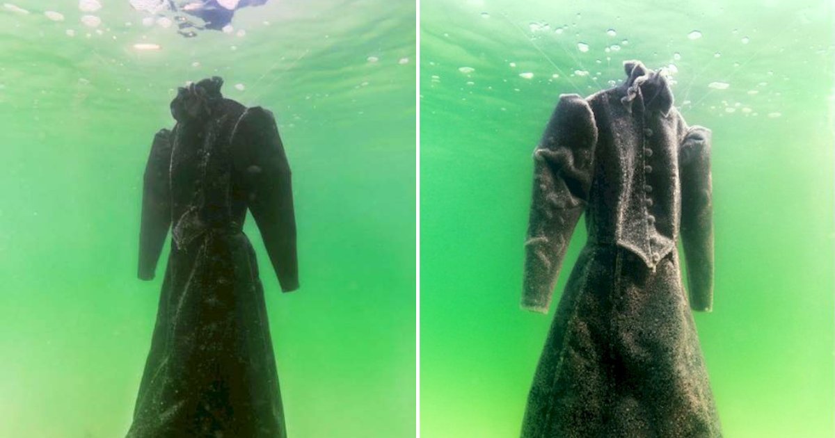 dress6.png?resize=412,232 - Black Wedding Dress Left In Sea For Two Years Turns Into A Masterpiece