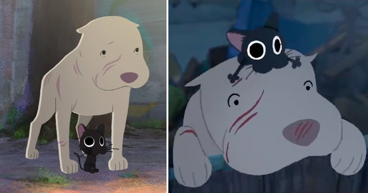 kitbull.png?resize=1200,630 - Pixar's New Animation ‘Kitbull’ Make People Cry With Its Touching Message
