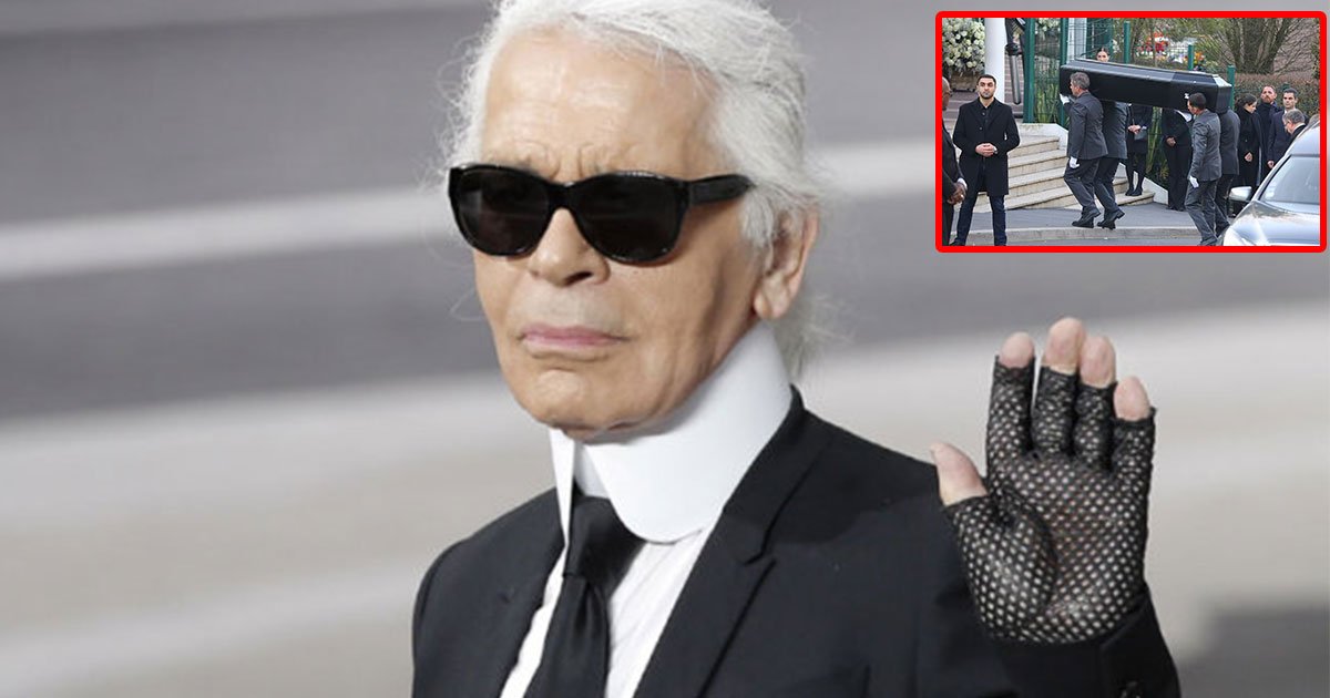 the fashion community attended cremation of lagerfeld in nanterre.jpg?resize=412,232 - La communauté de la mode a assisté à la cérémonie funéraire de Karl Lagerfeld