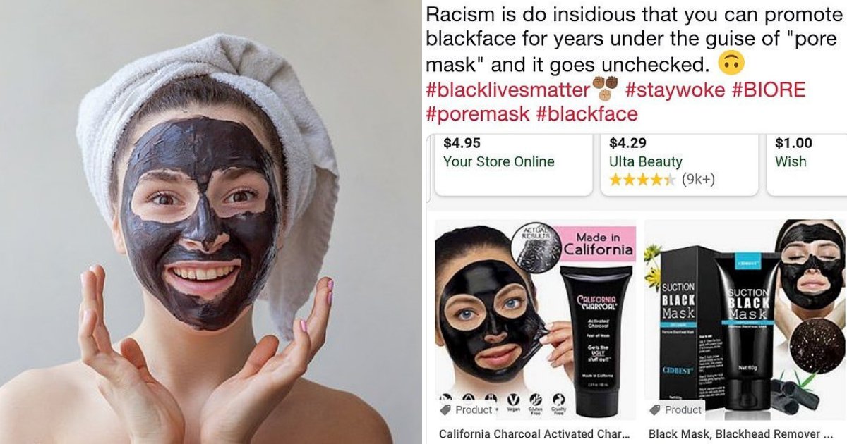 untitled design 41.png?resize=412,275 - Social Media Users Protest Against Charcoal Face Masks Saying They Are Racist
