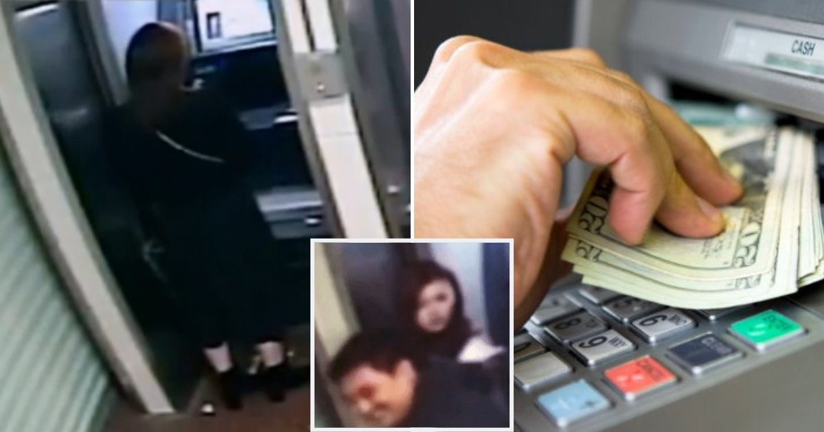 atm5.png?resize=412,275 - Robber Robs Woman At ATM, After Seeing Her Bank Balance, He Returns Money And Smiles