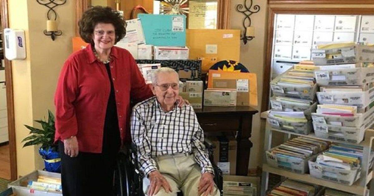 b3.jpg?resize=412,232 - World War Two Veteran Makes Appeal For Birthday Cards On His 100th Birthday And The World Responds Beautifully