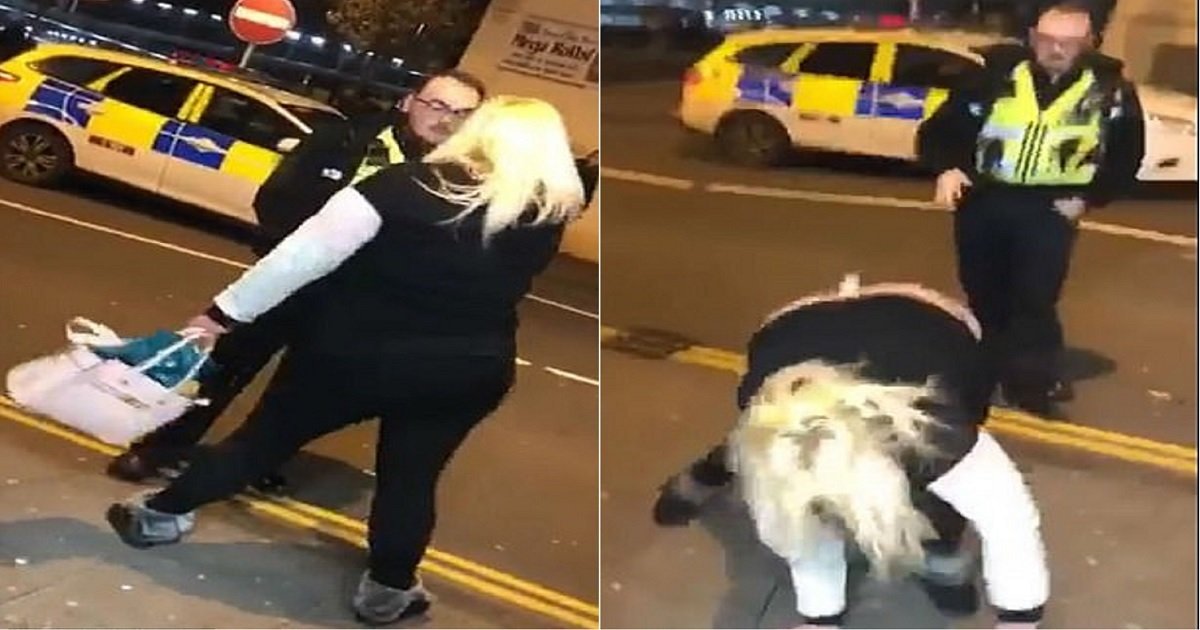 Drunk Woman Gets Arrested After Twerking In Front Of A Police Officer Small Joys