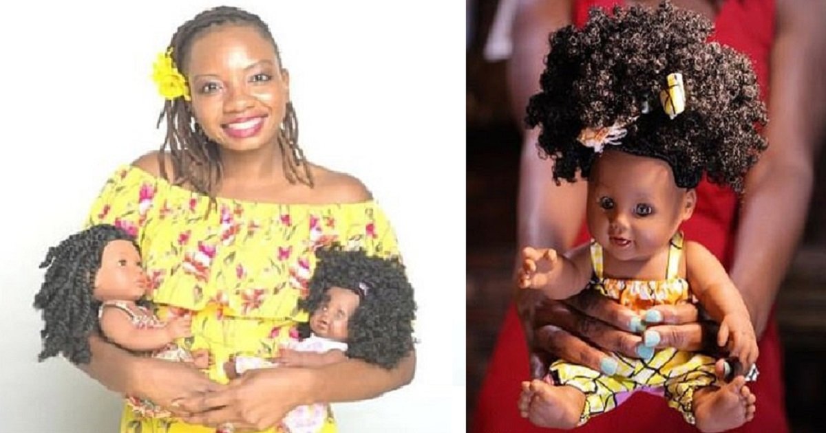 d4 2.jpg?resize=412,275 - Haitian Woman Creates Dolls With Afros To Teach Young Girls To Love Themselves For How They Look