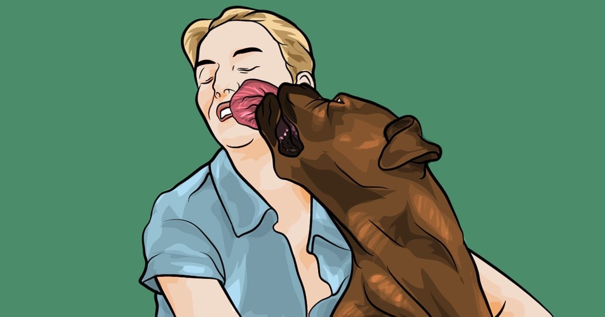 dog lick owner 1.jpg?fit=1024%2C538&ssl=1&strip=all - 50 Ways Dogs Communicate With You