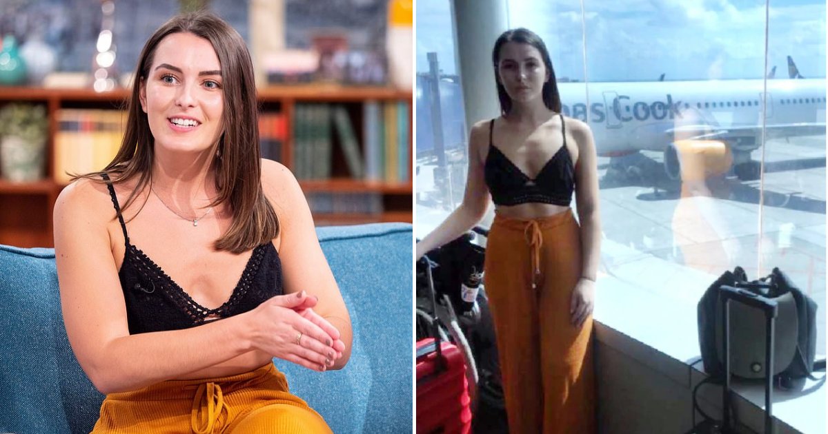 emily6.png?resize=1200,630 - Woman Was Told To 'Cover Up Or Leave The Plane' By Airline Because Her Crop Top Was Inappropriate