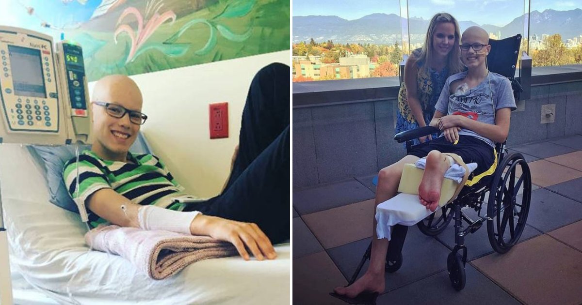 jacob6.png?resize=412,275 - 14-Year-Old Boy's Foot Attached Backwards To Form New Knee After Surgery