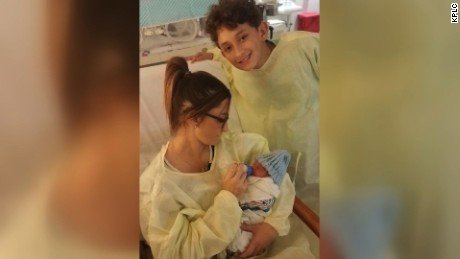 Image result for 10-Year-Old Son Delivers Baby For Mom