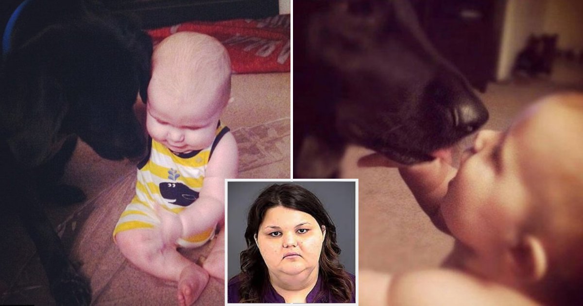 nanny2.png?resize=1200,630 - Un chien loyal sauve un bébé de sa nourrice en avertissant ses parents que la baby-sitter le maltraite