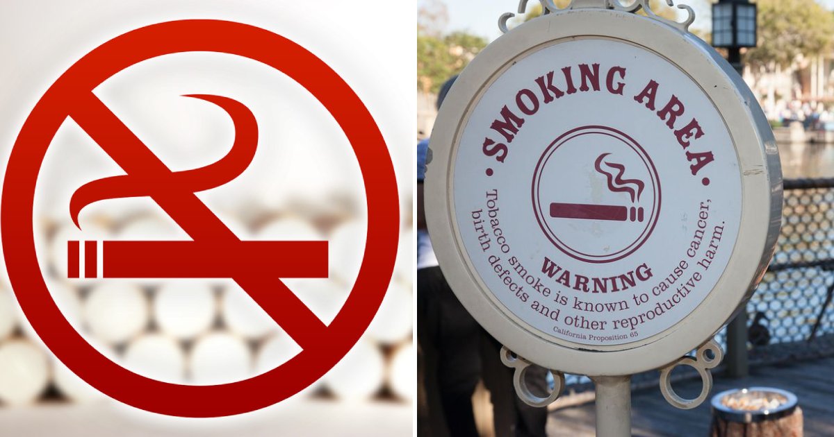 no smoking in disney.png?resize=412,275 - Disney Banned All Smoking Within Their Theme Parks