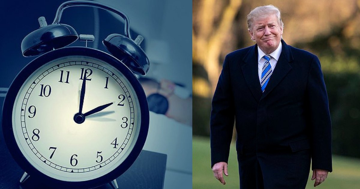 s1 7.png?resize=412,232 - I Have No Problem Making Day Light Savings Time Permanent, Says President Donald Trump