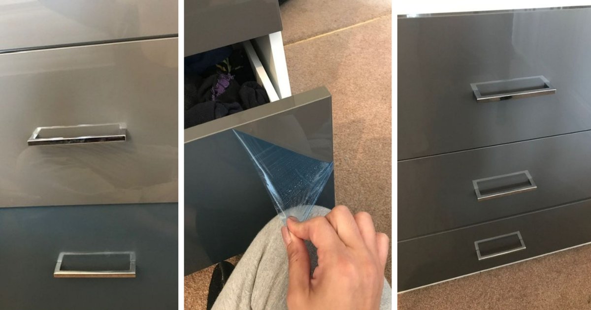 s3 13.png?resize=1200,630 - After 3 Years of Disappointment, Mom Finally Peels Protective Film Off Cabinet to Realize This