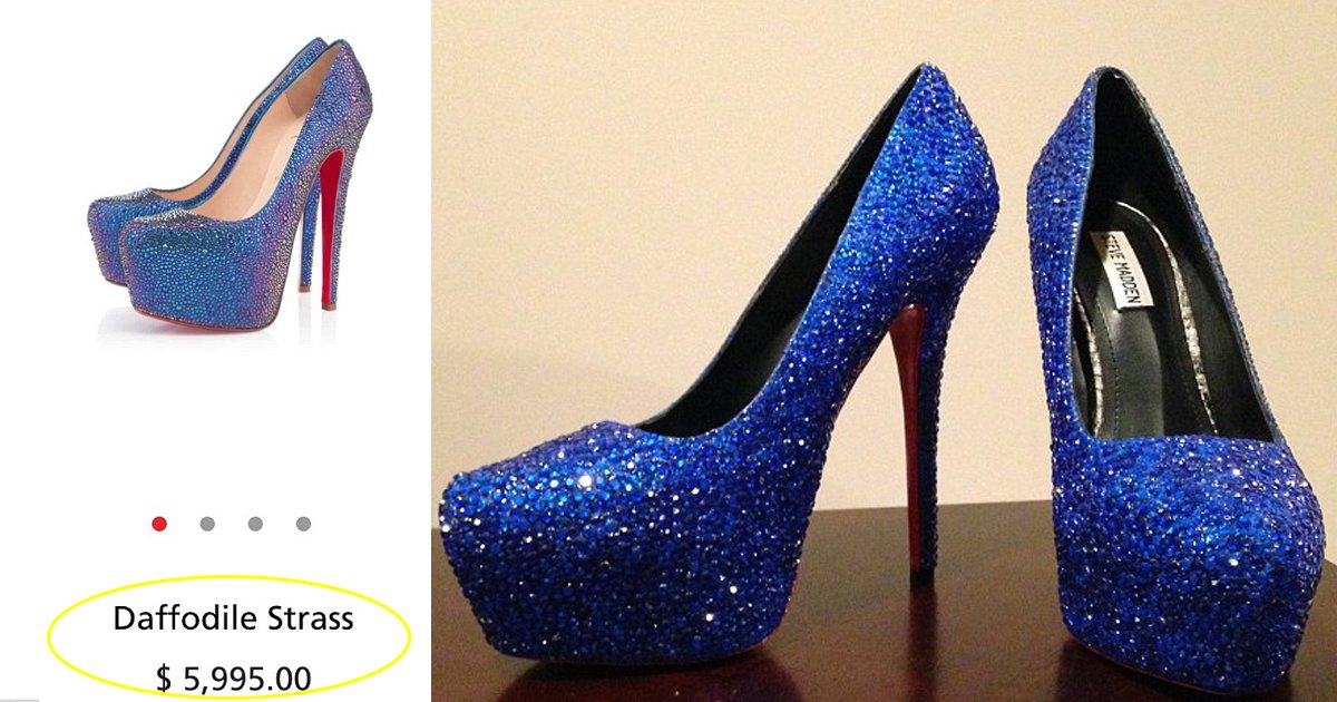 sdffsf.jpg?resize=412,275 - Shoe Lover Made Her Younger Sister's Prom Wish Come True By Recreating  Christian Louboutin Heels For Just $40