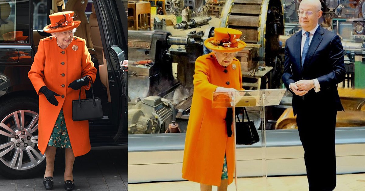 the queen shares her first instagram post during a visit to londons science museum.jpg?resize=412,275 - The Queen Shares Her First Instagram Post During A Visit To London's Science Museum