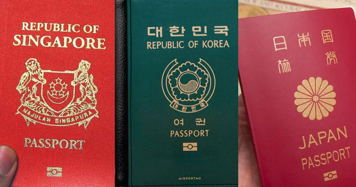 the worlds most powerful passports include japan singapore and south korea.jpg?resize=412,232 - World's Most Powerful Passports