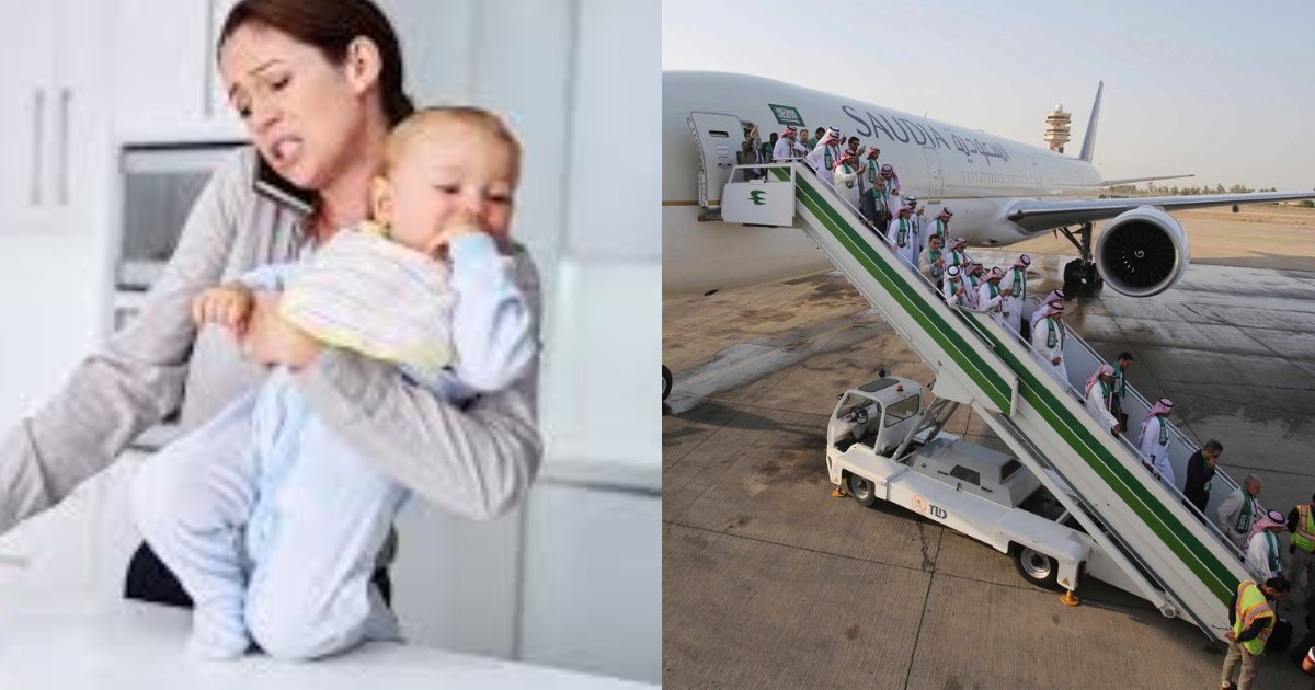 thumbnail.png?resize=412,232 - Un avion est contraint de faire demi-tour après qu'une mère a laissé son bébé à l'aéroport