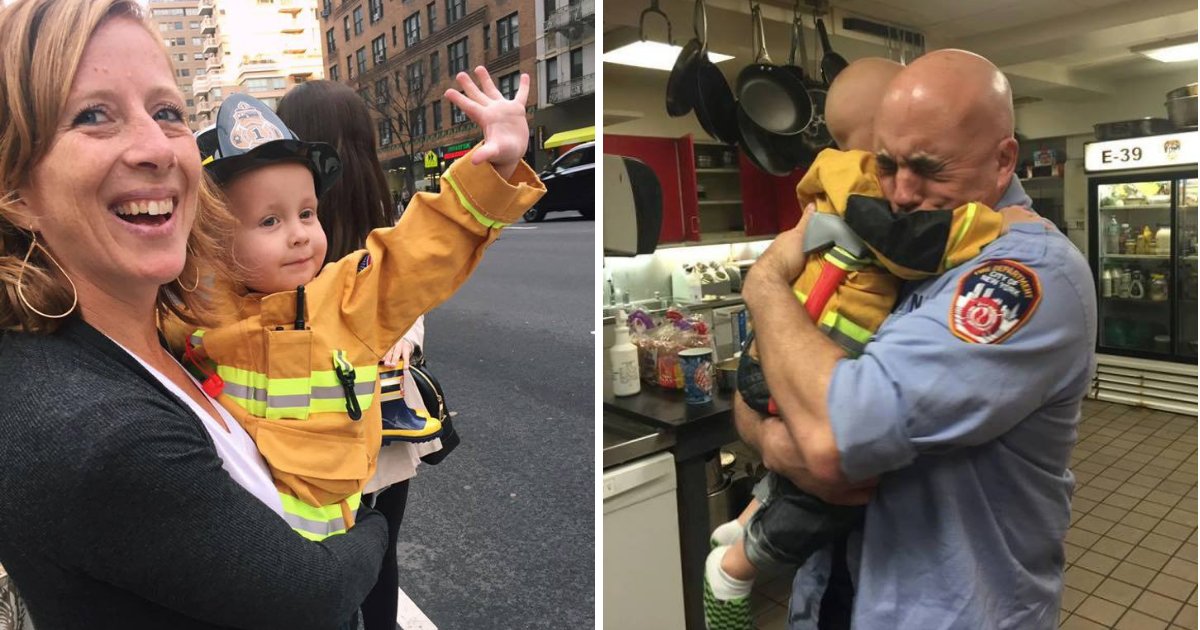 trucker1.png?resize=412,232 - Terminally-Ill Boy Who Loved Firefighters Meets Heroes Before Passing Away