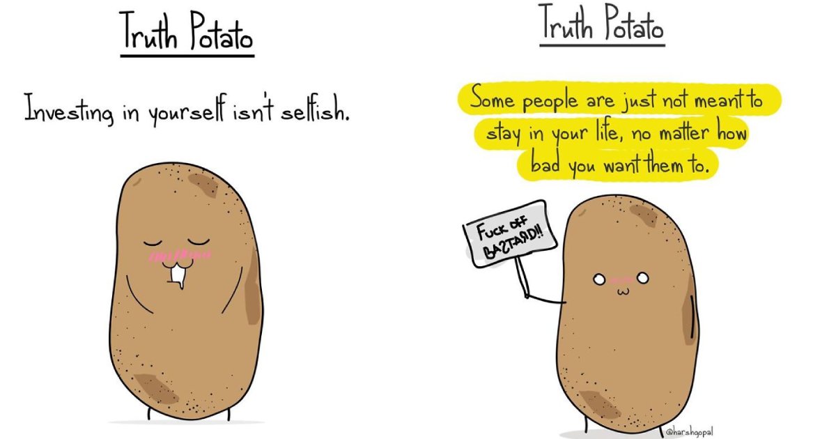 truth potato.png?resize=412,232 - 15 Truths About Life By Truth Potato Will Make You Think