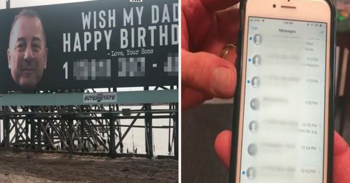 untitled 1 30.jpg?resize=412,232 - New Jersey Dad Gets Thousands Of Birthday Wishes After His Sons Pull Billboard Prank