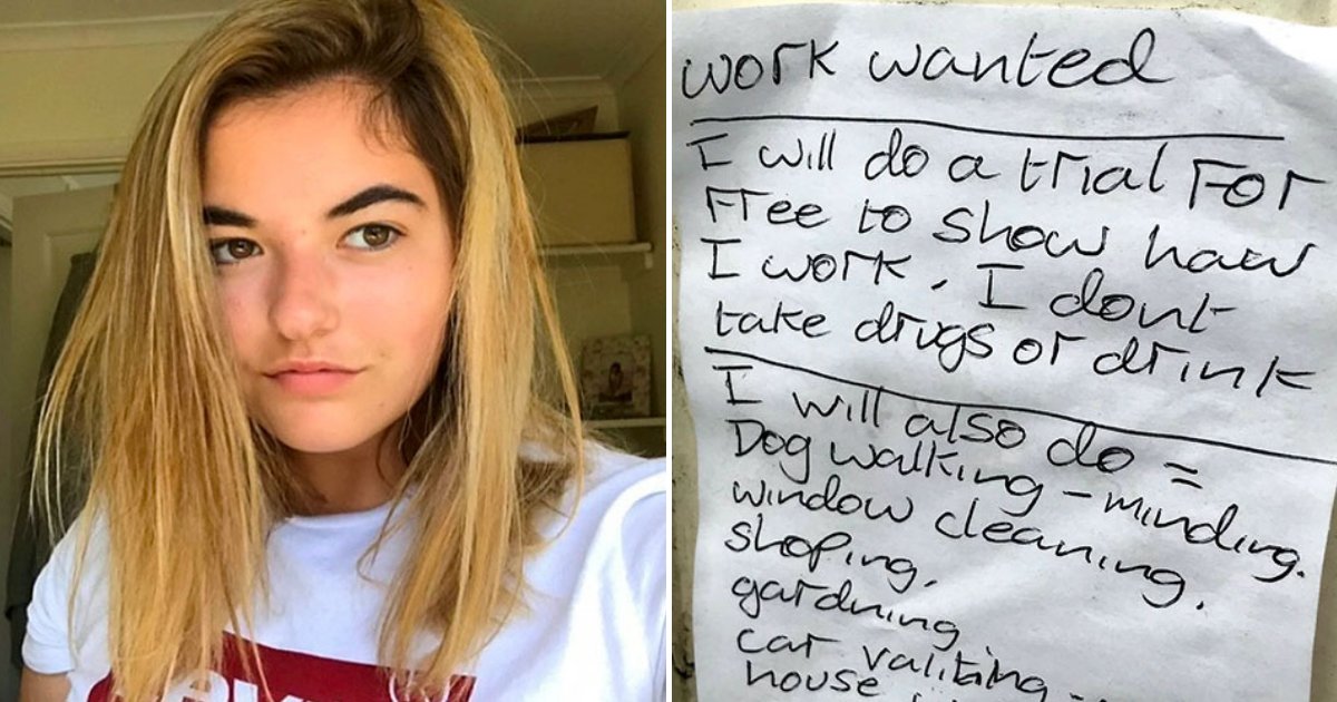 untitled design 17 1.png?resize=412,275 - 16-Year-Old Takes Action After Seeing Touching Note Written By A Homeless Man