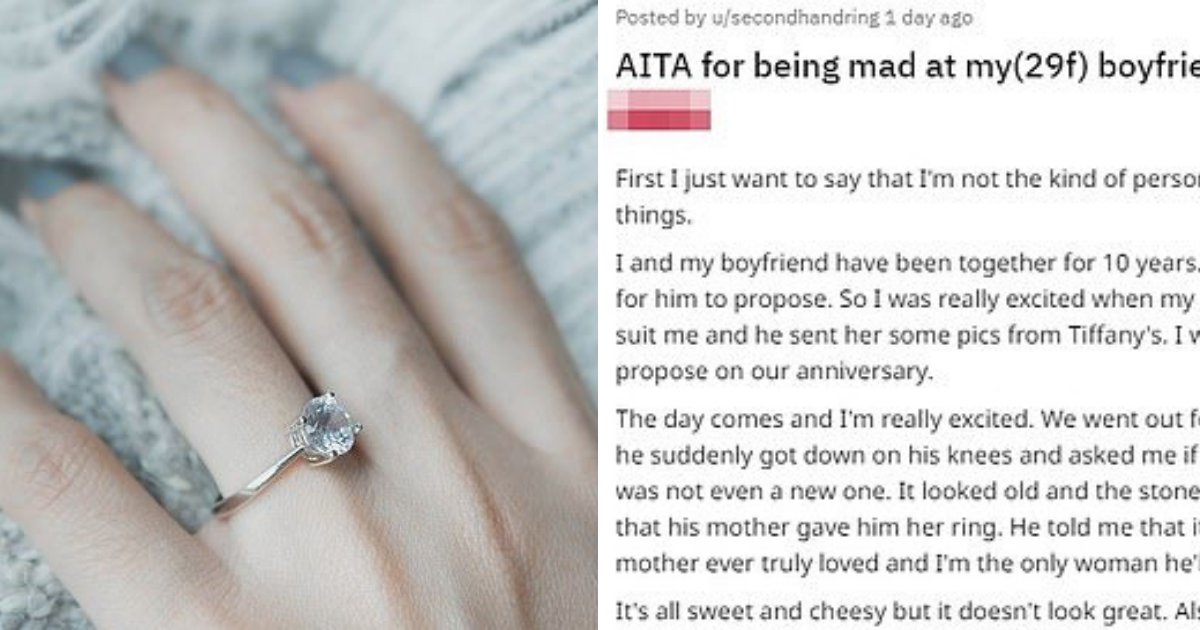 untitled design 86.png?resize=1200,630 - Bride-To-Be Criticizes 'Average Looking' Engagement Ring Given By Her Fiancé