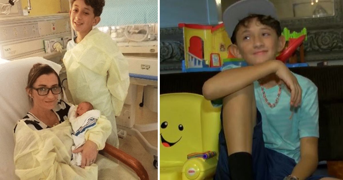 vsvs.jpg?resize=412,275 - Heroic 10-year-old Boy Helps Mom Delivers Baby Brother And Saved Mom's Life