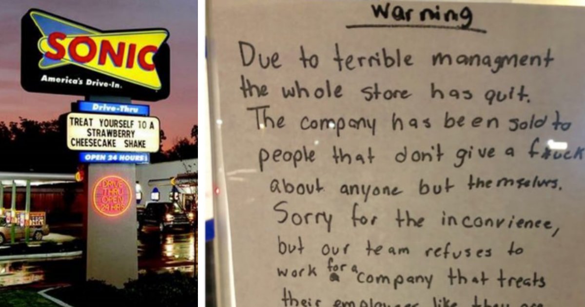 y4 1.png?resize=412,232 - Entire Staff of Fast Food Restaurant Quit Together and Posted A Note on the Front Door for their Employer To See