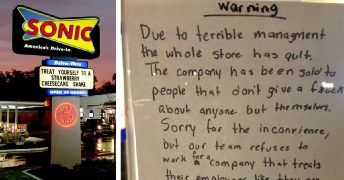 y4 1.png?resize=412,275 - Entire Staff of Fast Food Restaurant Quit Together and Posted A Note on the Front Door for their Employer To See