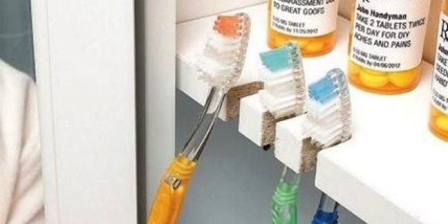 20 brilliant hacks organize home 1602905 50 genius storage ideas all very cheap and easy great for organizing and small houses toothbrush 650 b2575f2f49 1484649002 e1554432917284.jpg?resize=1200,630 - Keep Your Home Organized And Clean With These Easy Hacks
